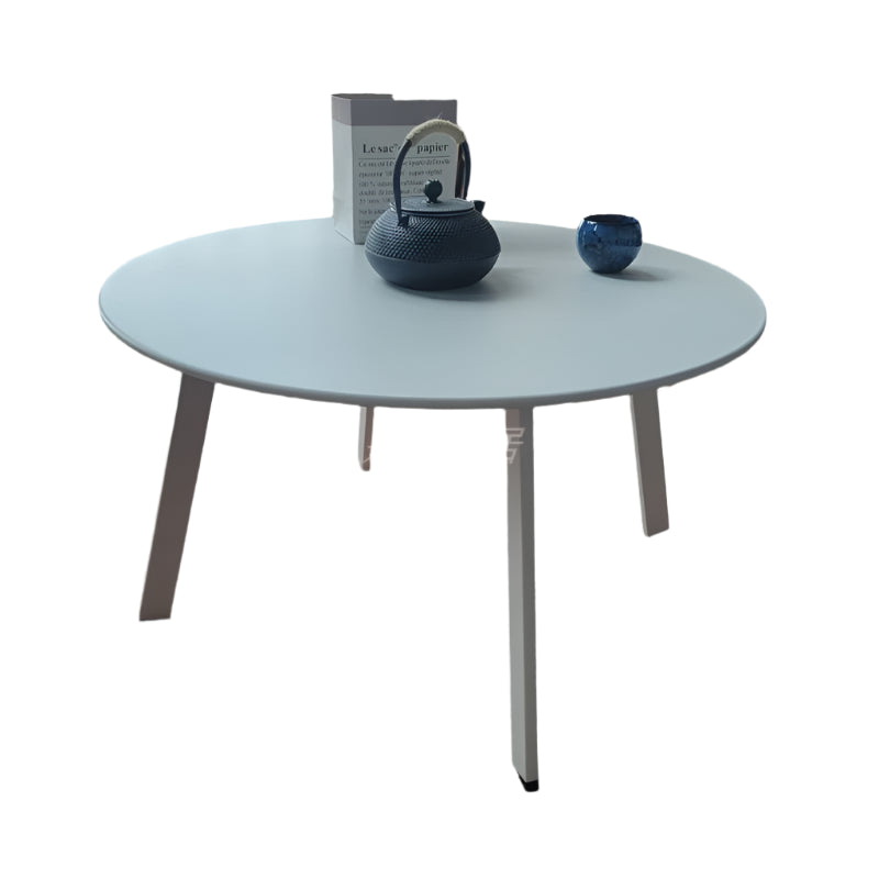 Moderner runder Beistelltisch aus Eisen – Für Balkon